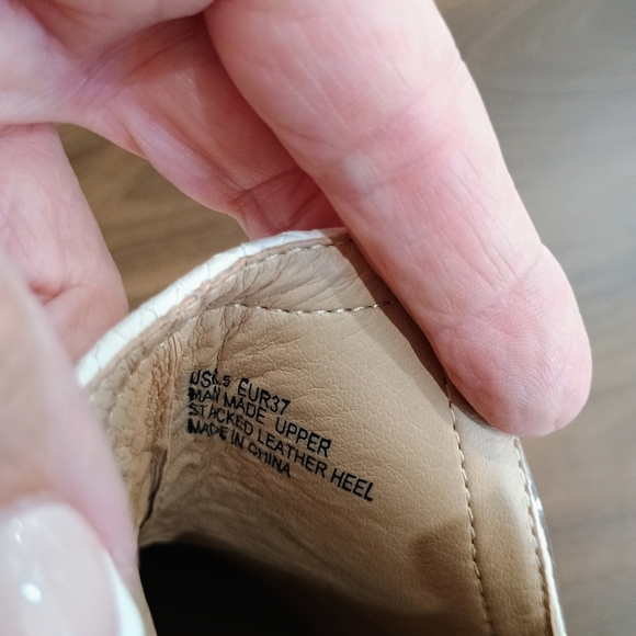 Arider Girl Chic White and Snake Print Ankle Boots - Picture 4 of 5